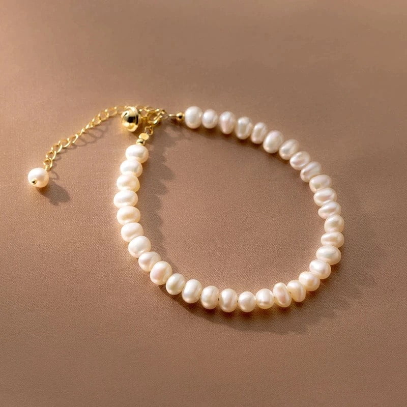 Brățară argint perle baroque love - imagine 4