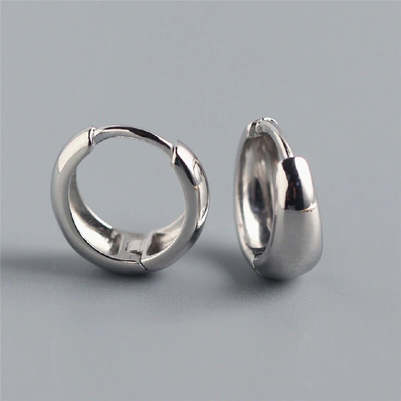 CERCEI DIN ARGINT GLOSSY RELAX SILVER