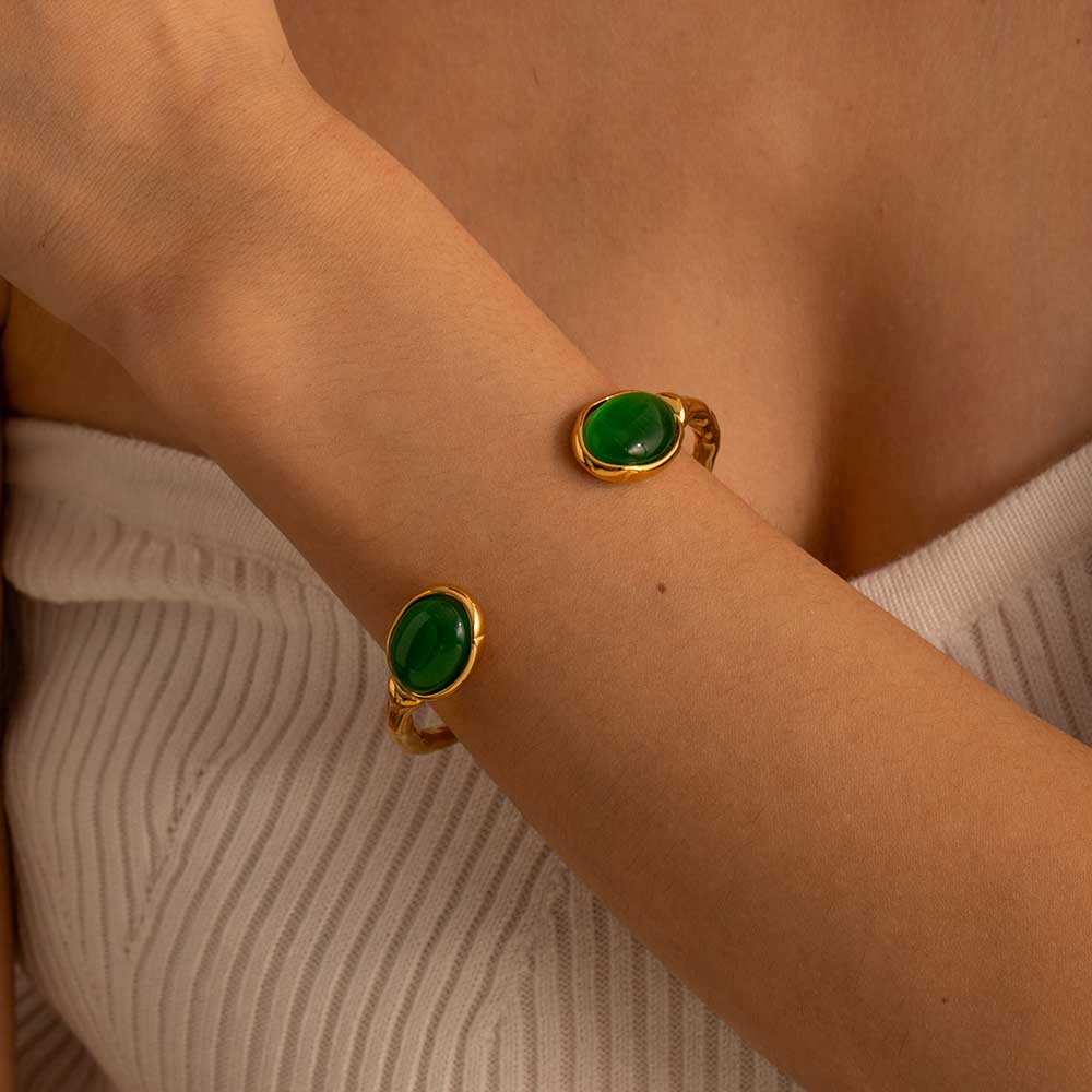 BRATARA PLACATA CU AUR 18 K, People Gold