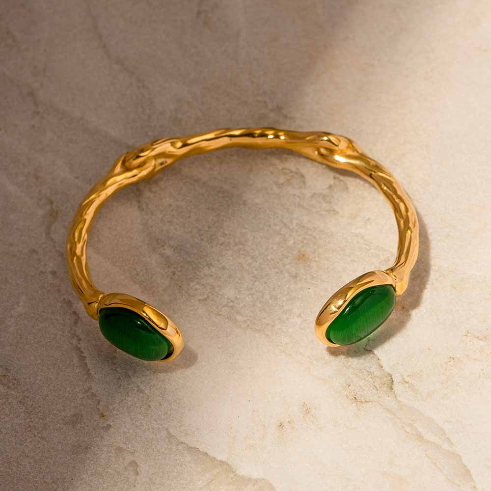 BRATARA PLACATA CU AUR 18 K, People Gold - imagine 2