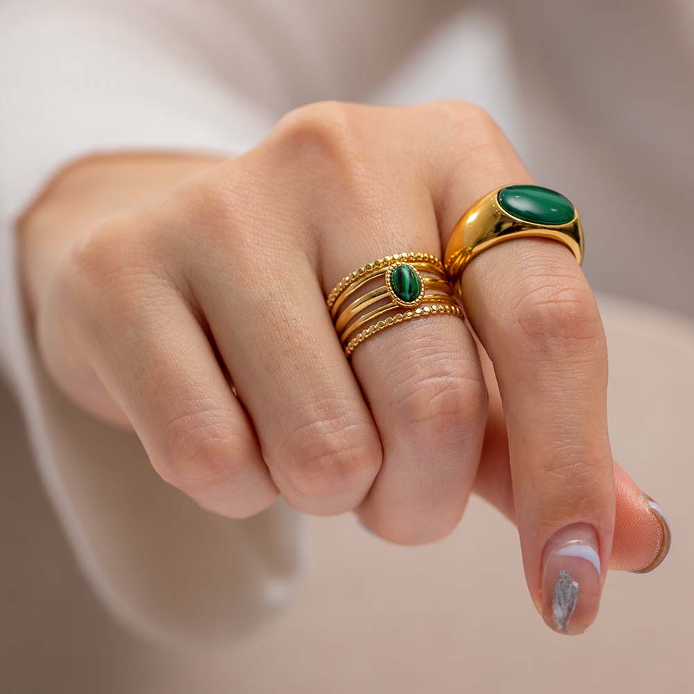 INEL PLACAT CU AUR 18 K ORIENT - imagine 7