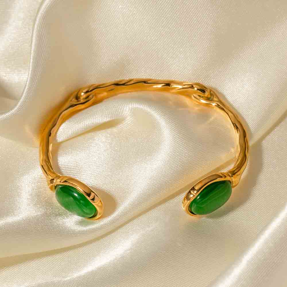 BRATARA PLACATA CU AUR 18 K, People Gold - imagine 5