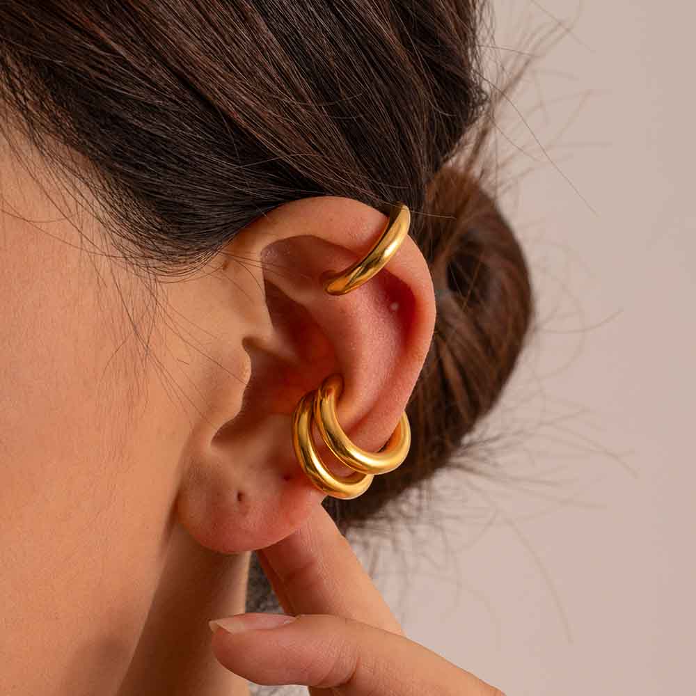 CERCEI EAR CUFF BE COOL GOLD