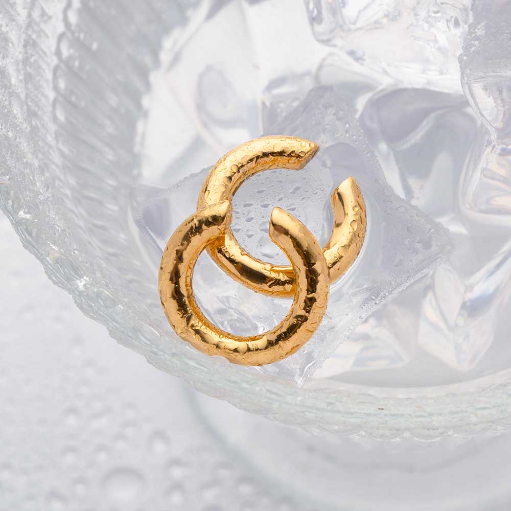 CERCEI EAR CUFF BE COOL GOLD - imagine 3