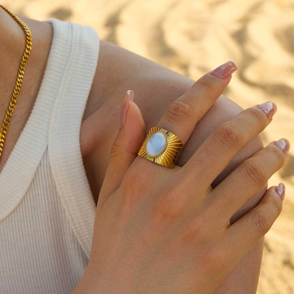 INEL PLACAT CU AUR 18 K SUN