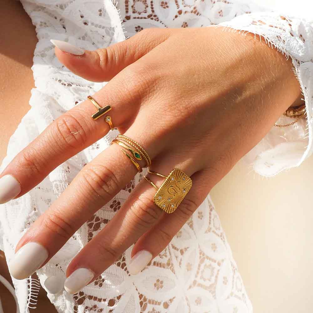 INEL PLACAT CU AUR 18K Simple things - imagine 5